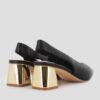 ZAPATO TACON DORADO Zapato tacón dorado